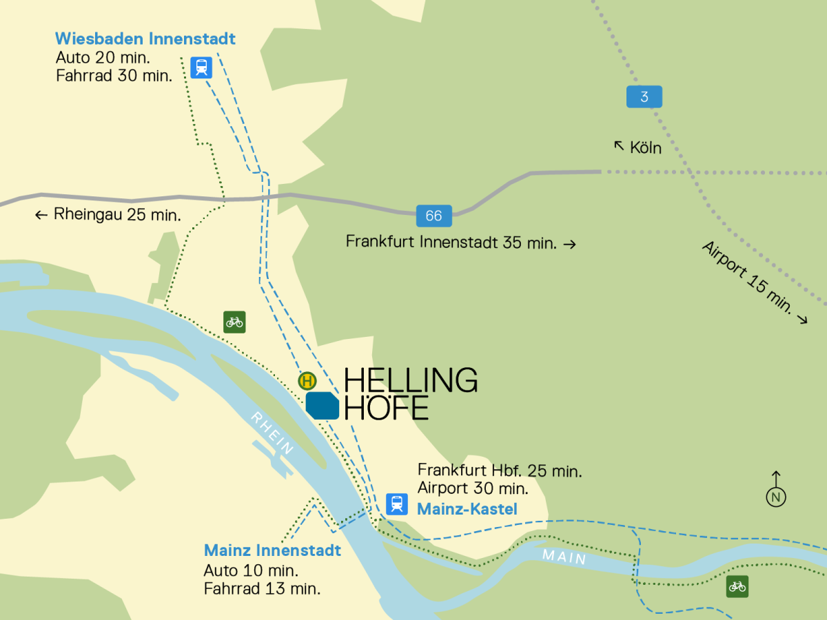Helling Höfe Lageplan